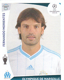 Fernando Morientes Olympique Marseille samolepka UEFA Champions League 2009/10 #188